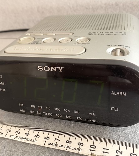Sony dream machine alarm - sony, fm/am