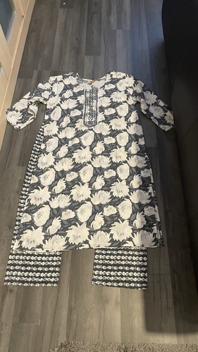 Grey kurta set - kurta,
