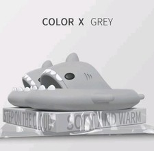 Shark Slippers - Summer EVA Flip Flops for Women, Men Non-Slip Size 8/9