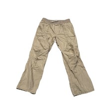 Gap Kids Medium 8/9 Boys khaki Straight Leg pants tan drawstring elastic waist
