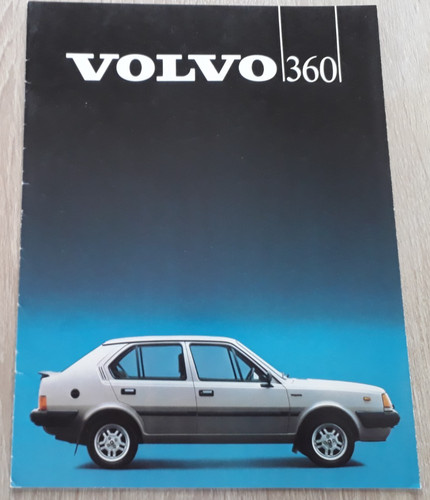 Volvo 360 hatchback brochure - 360,