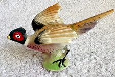Vintage Pheasant Figurine Ceramic marked Sovereign