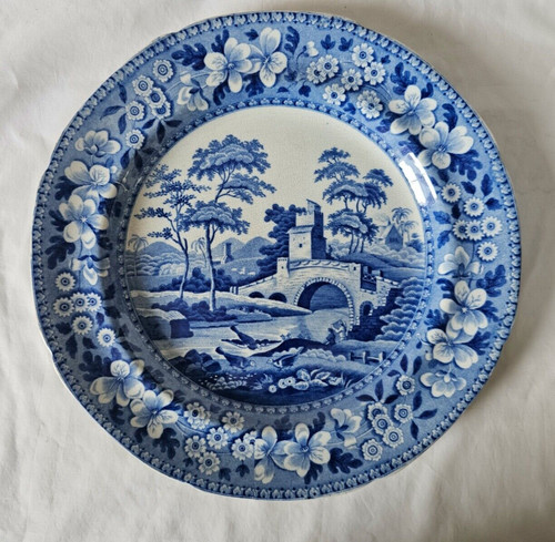 Spode english blue - english, white