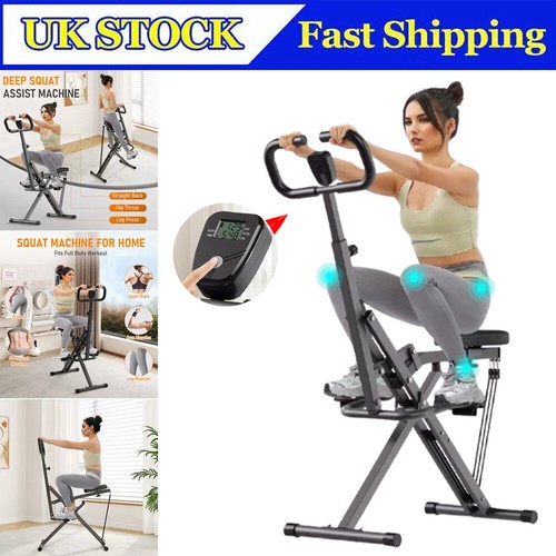 Squat machine with - squat, lcd