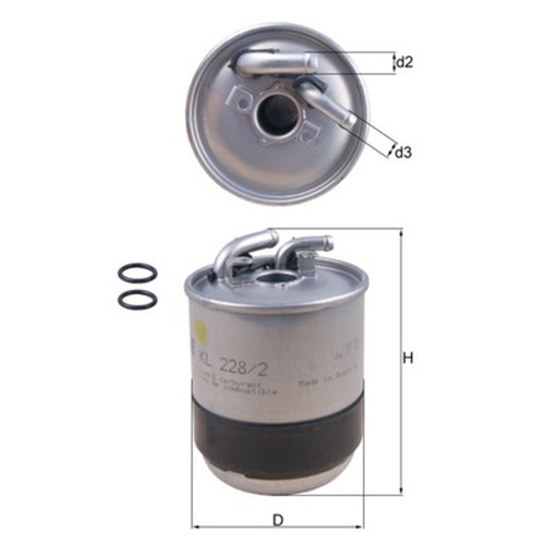 Fuel filter for mercedes - fuel,