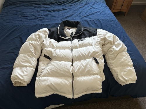 Kickers white puffer jacket - puffer,