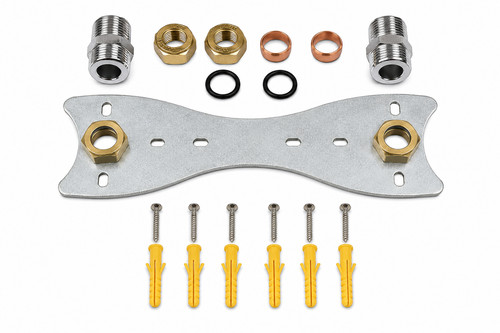 Shower fixing plate - plate, 15mm