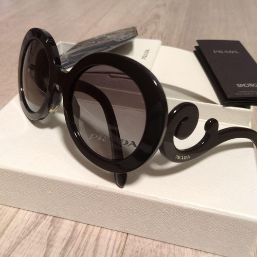Prada sunglasses black baroque - sunglasses,