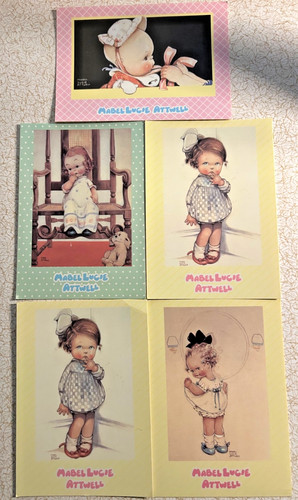 Mabel lucie attwell postcard - mabel,
