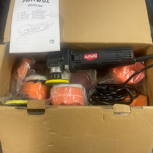 Mini car polisher sander - 4",