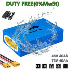 UPP Ebike Battery 48V 60V 72V