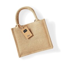 Small Jute Gift Bag Natural by