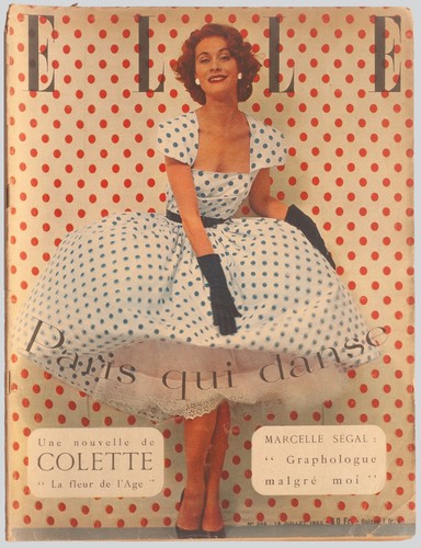 Elle french vintage magazine - 'elle',