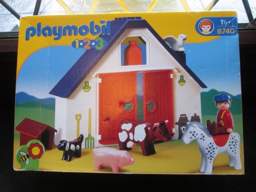 Playmobil 123 6740 farm - 123,