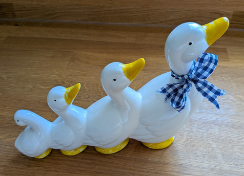 Vintage ceramic family 4 - vintage, of