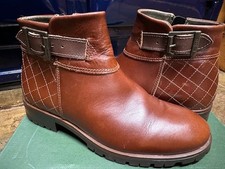 BARBOUR BRYONY LEATHER BOOTS