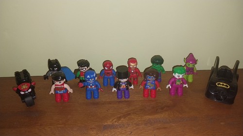 Duplo disney superhero figures - duplo,