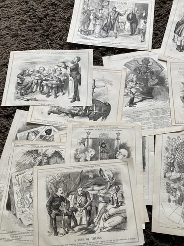 Job lot 1879 cartoon - a,