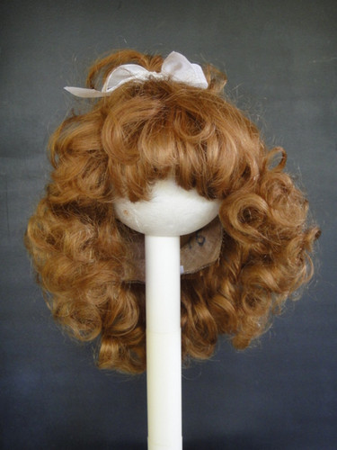 Medium chestnut doll wig - doll,