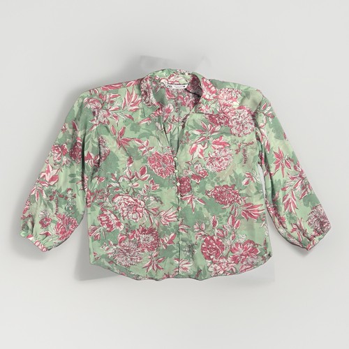 Zara nwt floral button - nwt, front