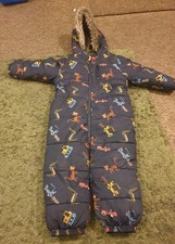 Next Animal Vehicle Snowsuit Age 2-3 Years