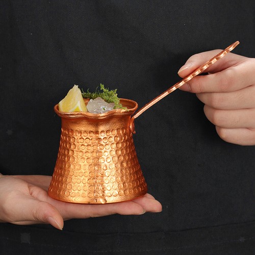 Hammered copper turkish coffee - turkish,