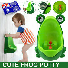 Frog Children Kid Potty Training Toilet Seat Baby Toddler Bathroom Trainer Green