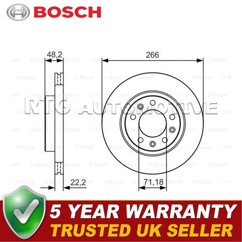 Bosch front brake - bosch, fits