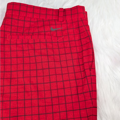 Nike golf shorts mens - mens, red