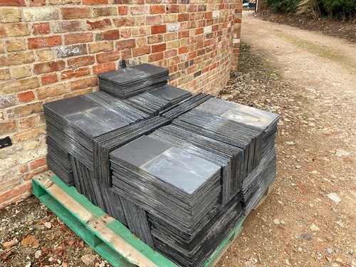 Reclaimed spanish slate roof - slate,
