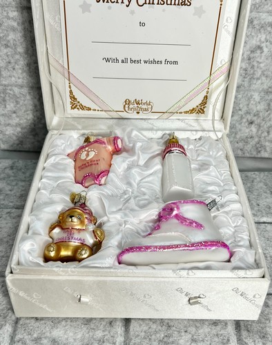 Old world christmas box set - box,
