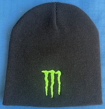 Official Monster Energy Black Green Warm Winter Beanie Hat