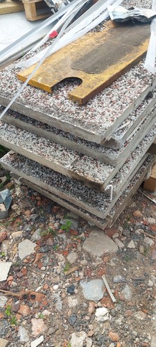 Concrete garage sections