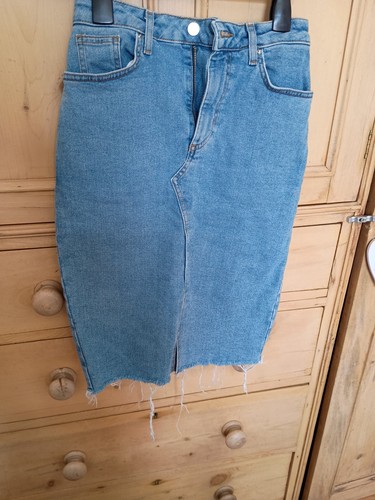Denim skirt - denim,