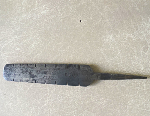 Buck vintage saw set gauge - buck,