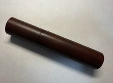 Pen case Leather circular protective sleeve