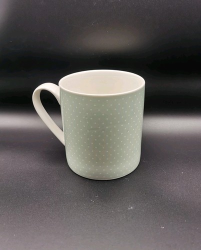 Green spotted mug - spotted,