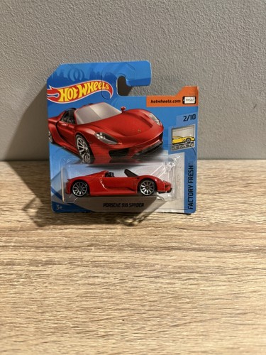 2018 hot wheels porsche 918 - hot,