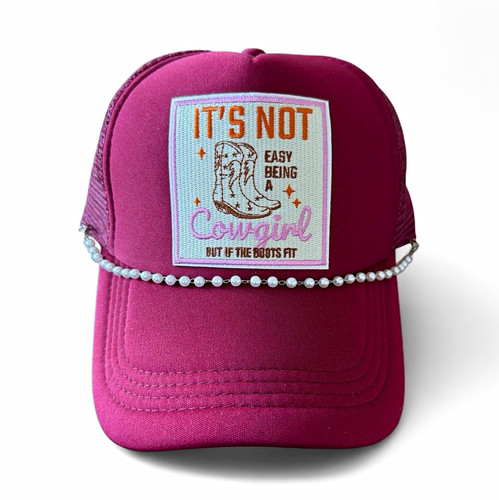 Women pink trucker - women's,