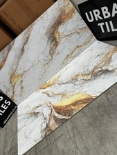 60x120cm White With Coppery