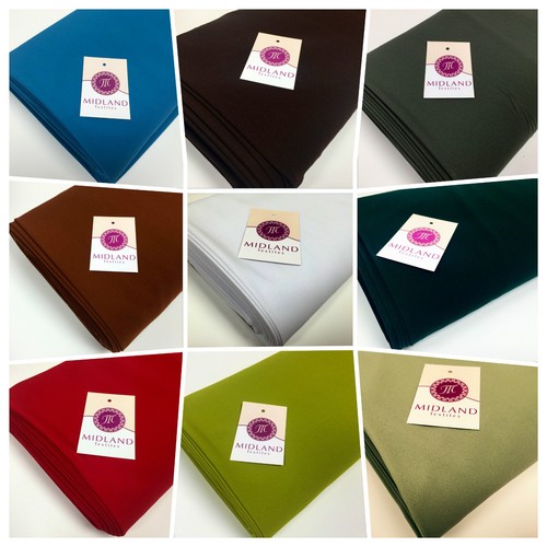 Plain poly moss crepe - plain,