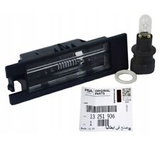 Vauxhall Vectra Genuine Rear License Number Plate Lamp Light 13251936