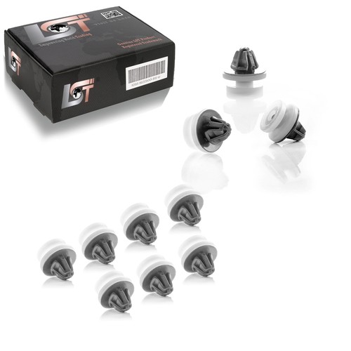 10x clips trim - clips, opel