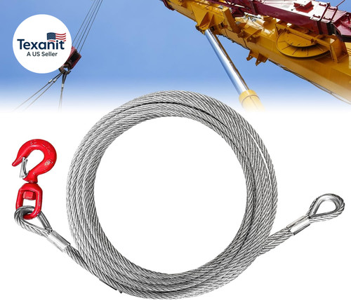Galvanized steel winch cable - winch,