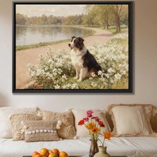 Oil Painting Dog Portrait