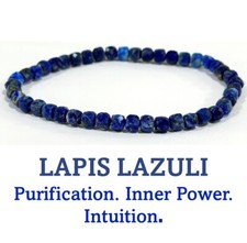 Lapis Lazuli Cube Cut Crystal