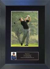 LEE WESTWOOD Signed Mounted