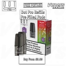 Dot Vape Watermelon Ice Dot PRO Refill Pods x 2