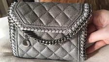Stella Mccartney small grey across body bag