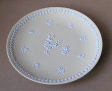 Wedgwood YELLOW Jasperware PRUNUS Large Plate